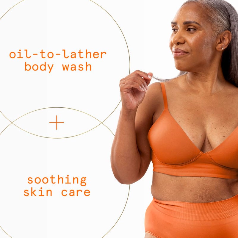 Dove Shower Body Oil Wash for Women - Ultraâ€‘Moisturizing Feminine Wash For Dry & Itchy Skin, 14.2 oz - Image 2