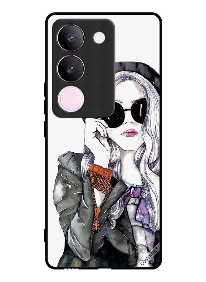 Covernex Protective Case Cover For vivo V29 Stylish Cute Girl - Image 1