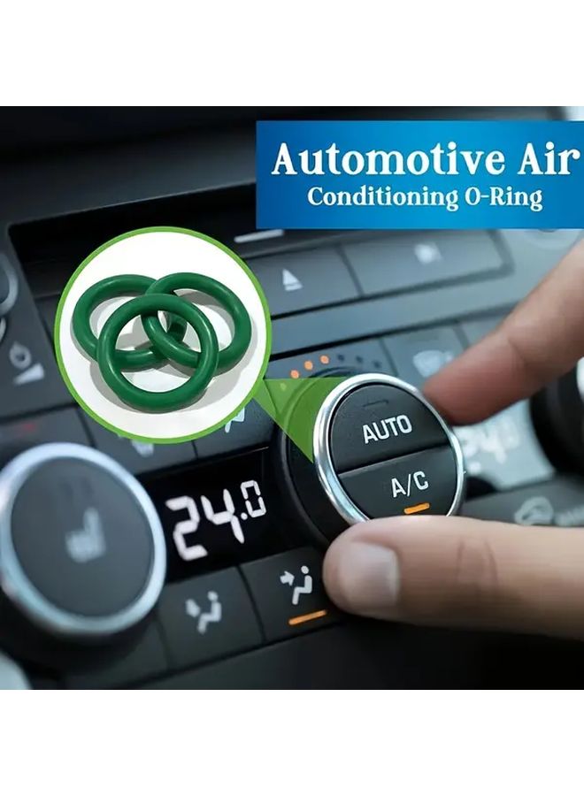 530 Pcs Heavy Duty Green Rubber O Ring Seal Set For Automotive AC Repair Engines Transmissions - Image 4