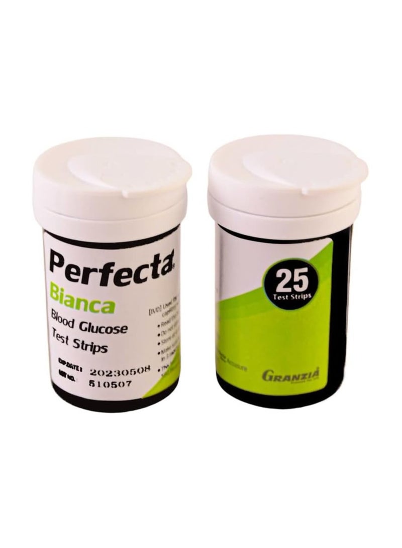 Perfecta Perfecta Bianca Blood Glucose Test Strips - 50 PCS – For Use with Perfecta Accusure 580  - Image 3