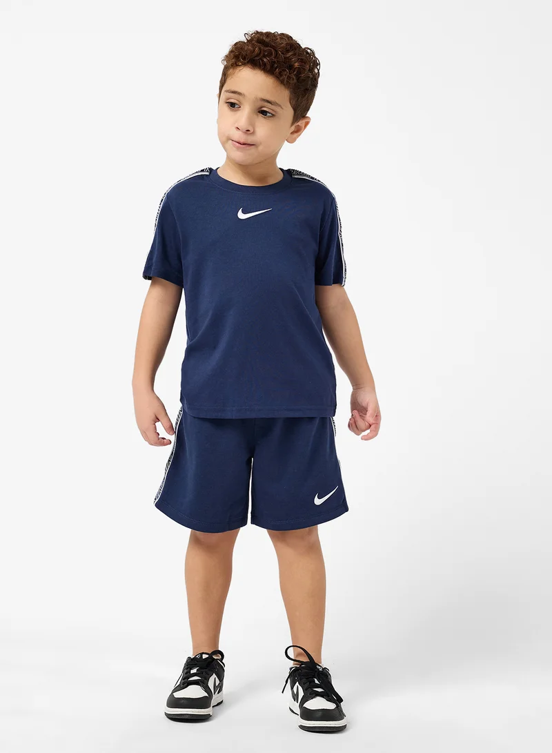 Nike Kids Poly Pack Knitted Shorts Set