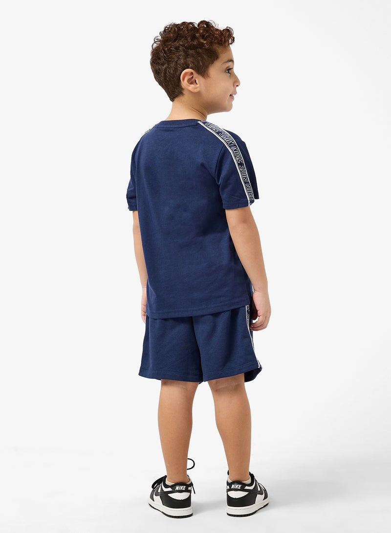 Nike Kids Poly Knit Short Set - Image 2