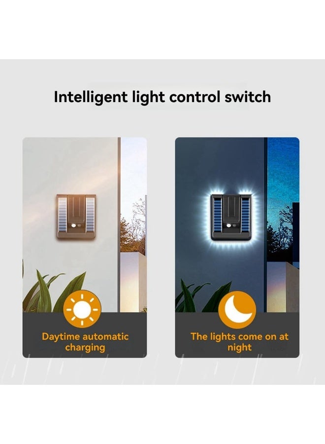 Solar Powered Outdoor Light with Motion Sensor - Waterproof LED Flood Light with Adjustable Swivel Head, Foldable Wall Light, Energy-Saving Solar Wall Light | Lighting for Walkways, Yards, Gardens, Patio, and Outdoor Paths - Image 5