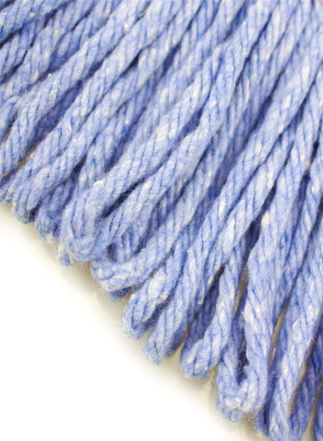 NIUBEE Mop Head Replacement Commercial Heavy Duty String Blue Wet Mop Heads for 3 Typs Commercial Mop Handle(3,Medium) - Image 4