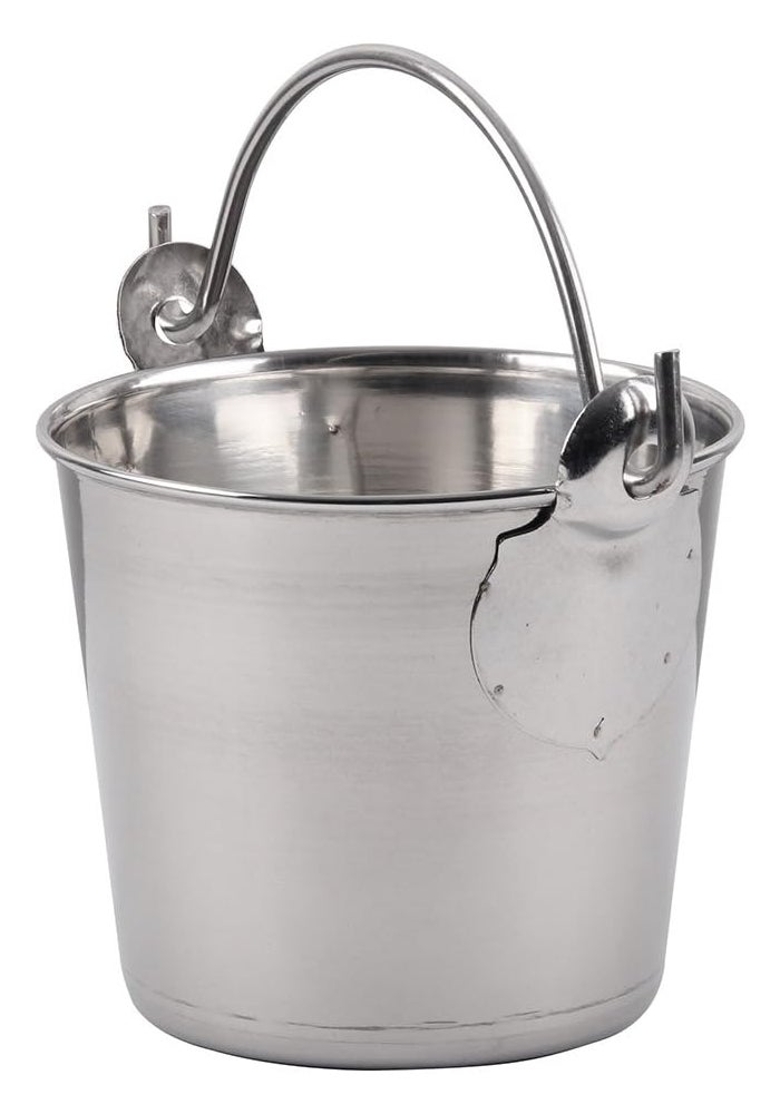 Lindy's 1-Quart Durable Stainless Steel Bucket for Home Tasks - Image 2