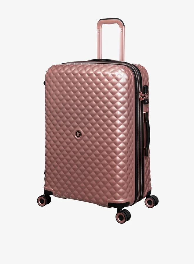 it Women Textured Hardcase Luggage Trolley Bag with Retractable Handle