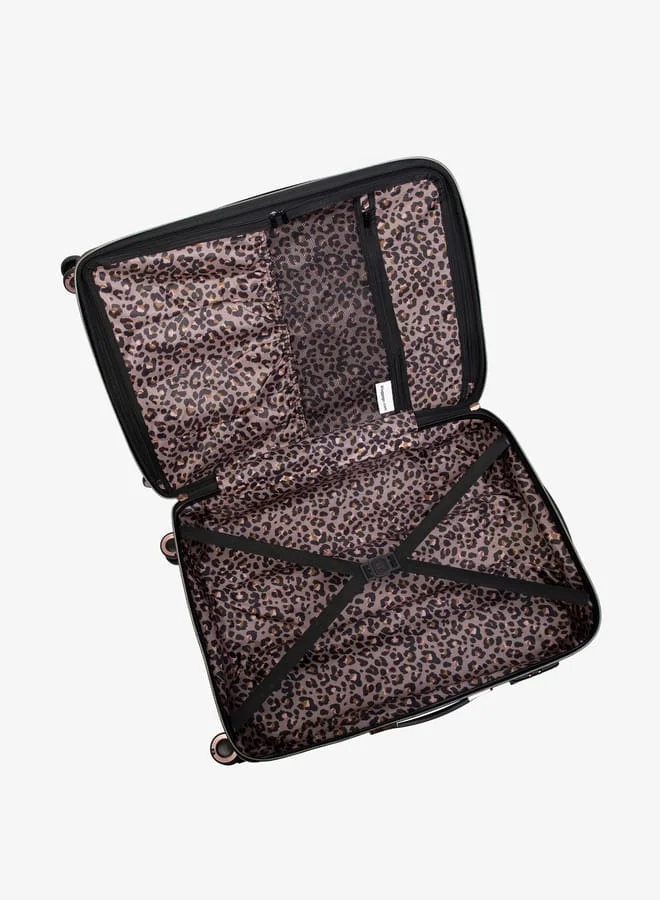 it Women Textured Hardcase Luggage Trolley Bag with Retractable Handle