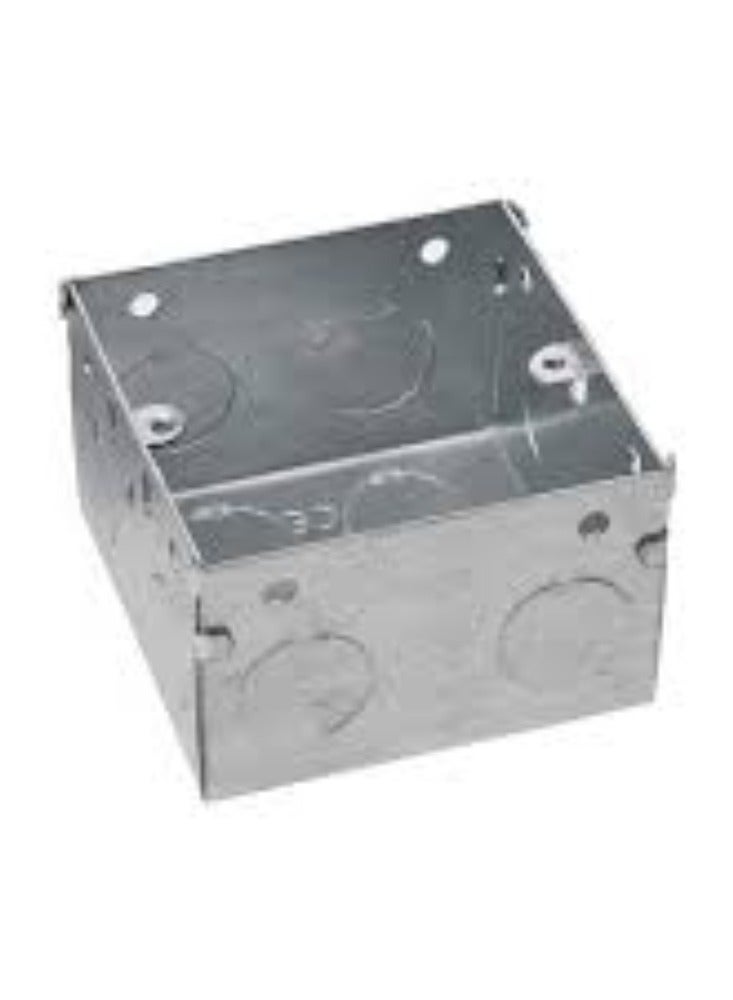 KNP KNP Electrical Back Deep Box (3x3x9x47 mm) in a pack of 5 is designed to provide a secure and durable enclosure for electrical switches, outlets, and other devices.  - Image 2