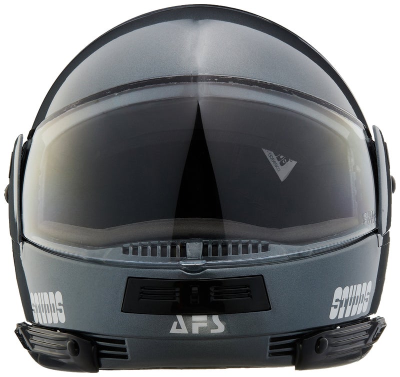 Studds Ninja Pastel Plain Full Face Helmet- Matt Black (L) - Image 3