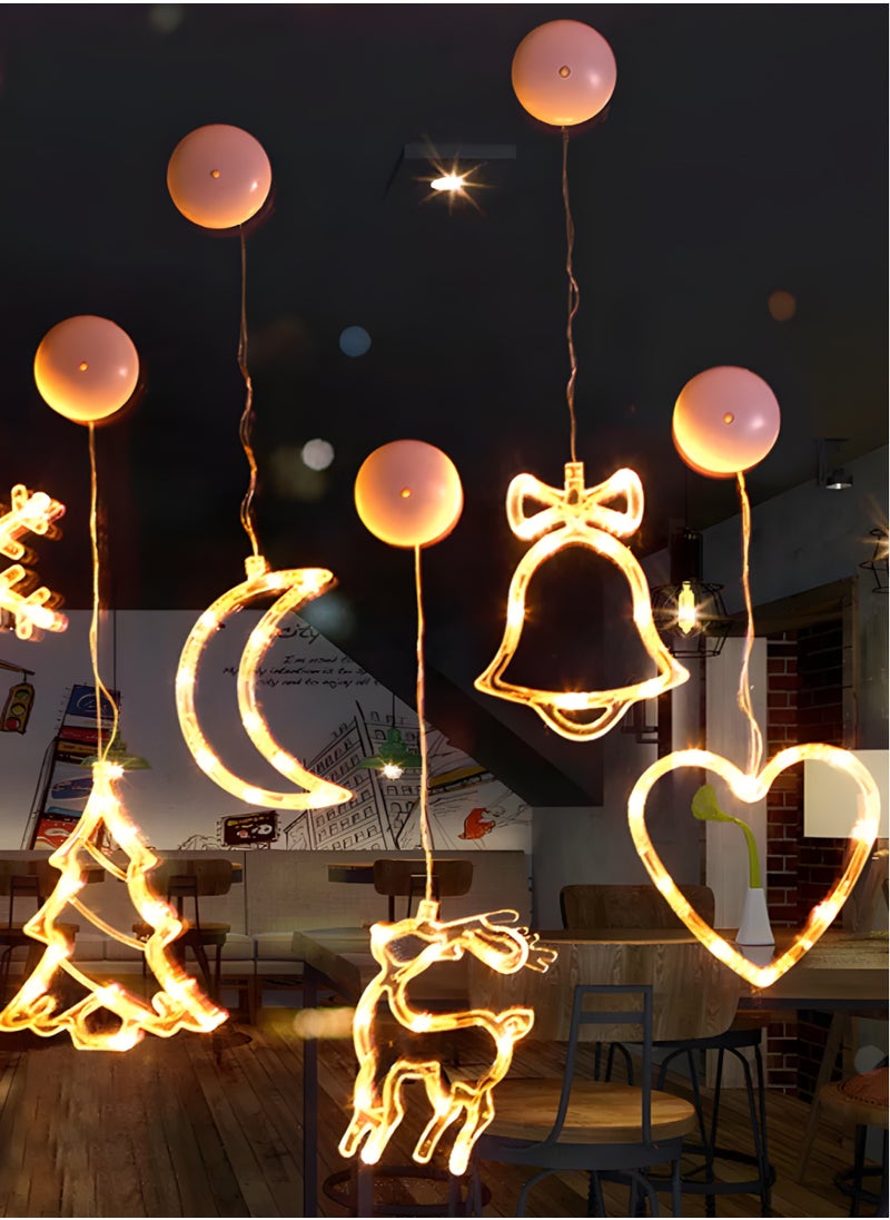 ZAFAA HOME Heart-Shaped LED Hanging Light – 16cm x 16.5 cm Warm White Glow Romantic Decorative Light for Bedrooms, Weddings, Valentine’s Day, and Festive Occasions  - Image 3