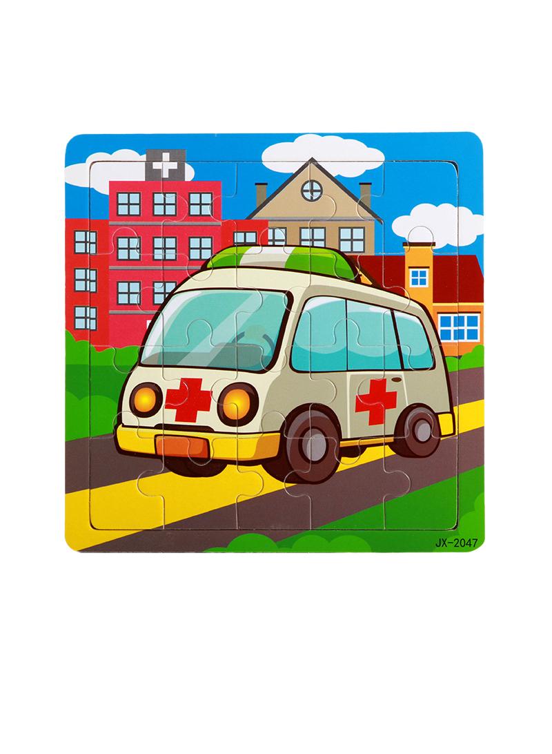 Y&D Wooden Infant Educational Animation Jigsaw Puzzle Toy - Image 3