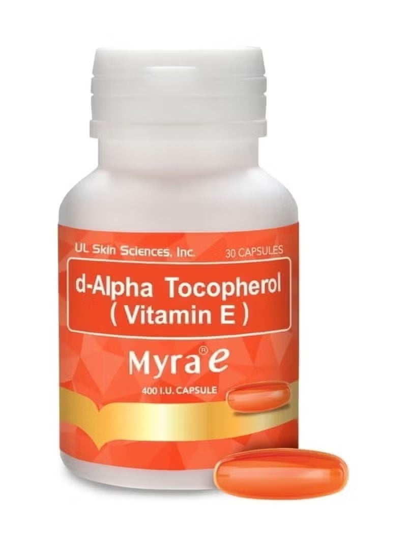 Capsulas antioxidantas Vitamina E e d-Alfa Tocoferols - 30 capsulas