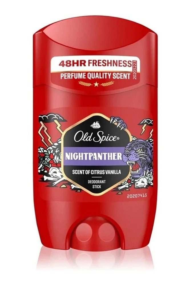 Old Spice Nightpanther Deodorant Stick for Men 50ml (Pack of 3)  - Image 2