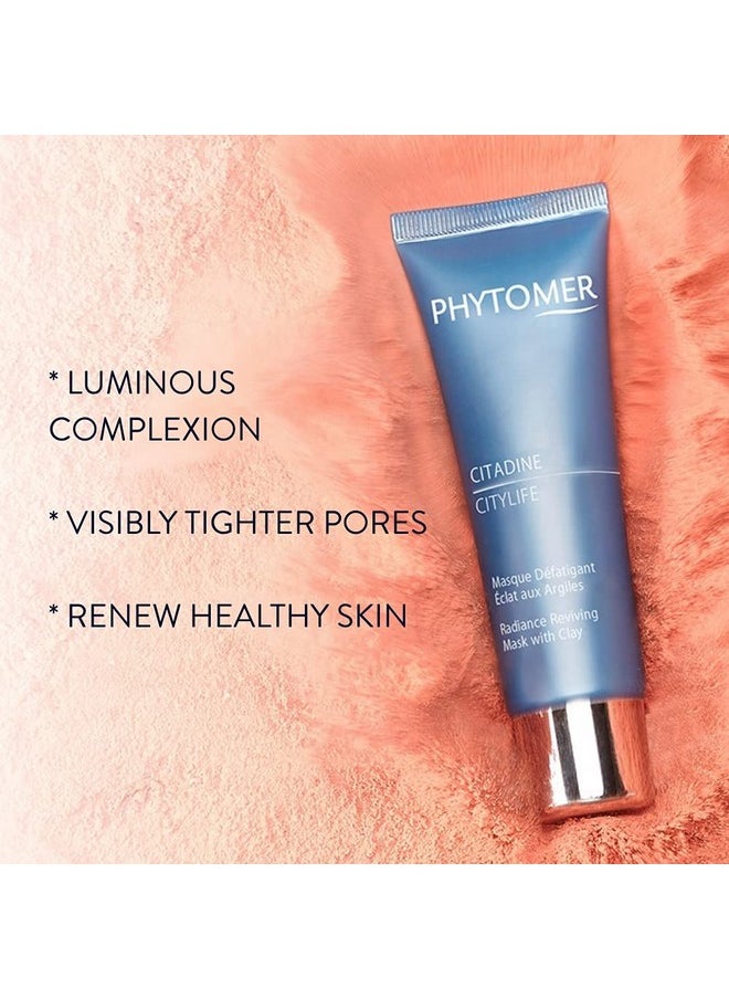 Phytomer - Citylife Firming Clay Face Mask 100% Natural White & Red Clay Face Mask Renew Healthy Skin Reduce Pores & Improve Texture Of Dull Skin 50Ml - Image 1