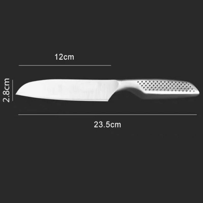 Capmora Premium Stainless Steel Kitchen Knife Set Chefs Knife Butcher Knife Sharp NonStick Soft Handles Cutting Meat Heavy Duty Blade Butcher Meat Knife DA Small - Image 2