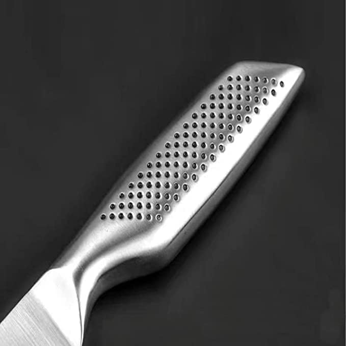 Capmora Premium Stainless Steel Kitchen Knife Set Chefs Knife Butcher Knife Sharp NonStick Soft Handles Cutting Meat Heavy Duty Blade Butcher Meat Knife DA Small - Image 3