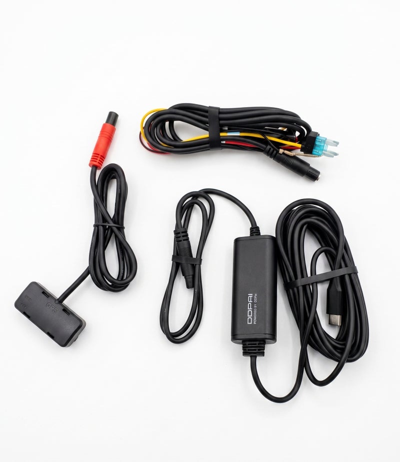 دي دي باي وصلة كيبل دي دي باي DDPAI OBD الذكية لكاميرات السيارات (Dash Cam) منفذ Type-C بقدرة 5V 3A - كيبل مراقبة الموقف 24 ساعة طراز DC003 متوافق مع Z90 و Z60 - Image 1