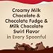 Snack Pack Milk Chocolate and Chocolate Fudge  Milk Chocolate Swirl Pudding Cups 325 oz 12Count Family Pack - Image 4