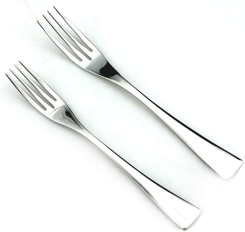 JASHII 1810 Stainless Steel 20 Piece Mirror Polished Silver Flatware SetDinner Knife Fork Salad Fork Dessert Spoon Coffee SpoonService for 4 Silverware Utensil Sets - Image 4