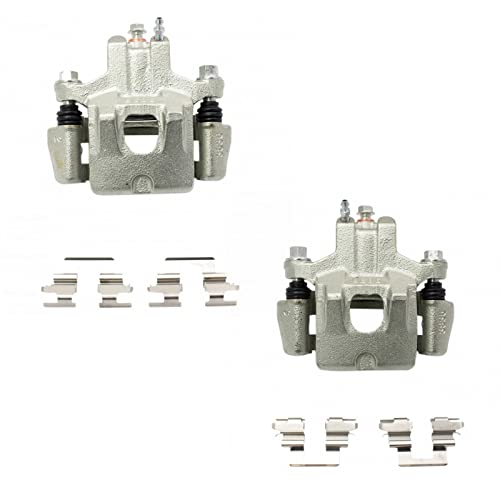 TRQ Rear Brake Caliper Set Compatible with 2006-2007 Toyota Avalon 2002-2006 Camry 2004-2008 Solara - Image 1