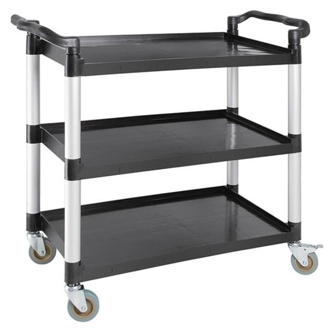 Cady One Mobile food storage and serving cart, 3 plastic shelves, 70 x 87 cm - Image 1
