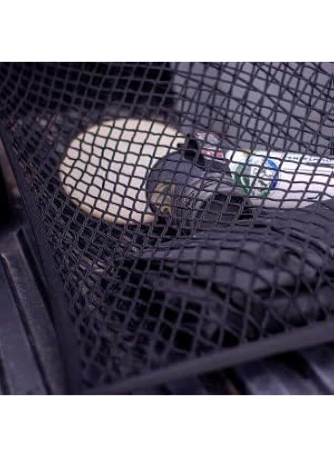 Generic - Highly Elastic Cargo Net, Simple Truck Bed Cargo Mesh Organizer, Suitable for Daily Light Loads of Trucks, 4'x4' Stretches to 7'x7' (Double Layer) - Image 1