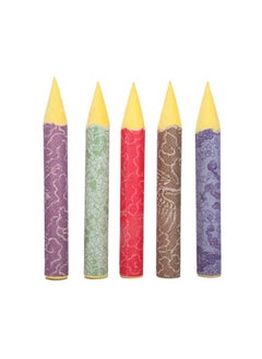 EXCEART EXCEART 10Pcs Blending Stumps Drawing Tools Rice Paper Colorful Art Blenders Tortillions Stumps Artist Sketch Drawing Tools  - Image 4
