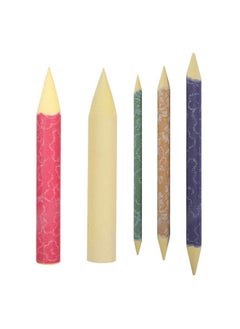 EXCEART EXCEART 10Pcs Blending Stumps Drawing Tools Rice Paper Colorful Art Blenders Tortillions Stumps Artist Sketch Drawing Tools  - Image 5