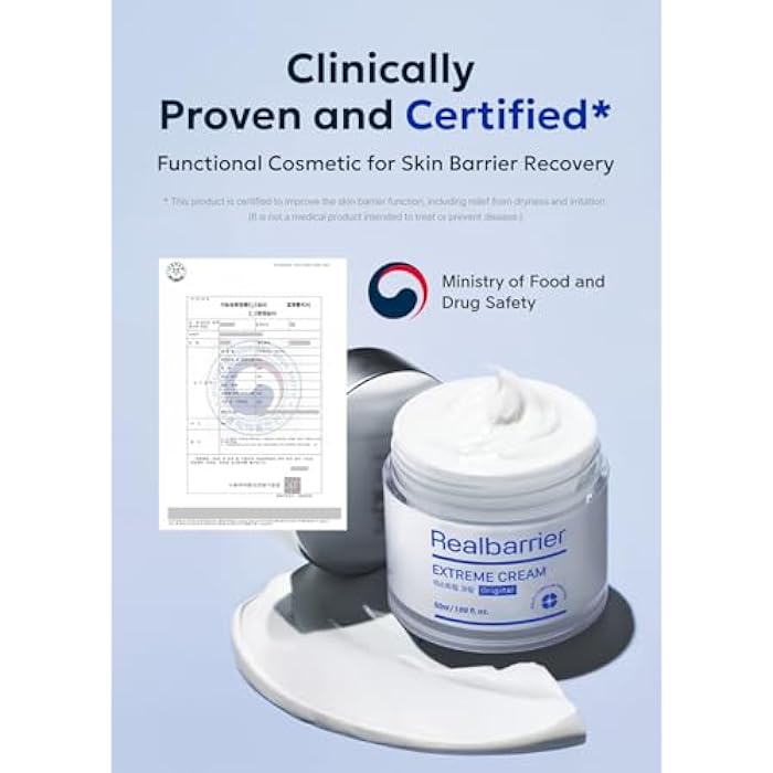 Real Barrier | Extreme Cream | Korean Moisturizer Face Cream, Korean Skin Care | Rich Face Lotion for Sensitive Skin | Hydrating Face Moisturizer with Hyaluronic Acid and Ceramides | 1.69 fl oz (50ml) - Image 4