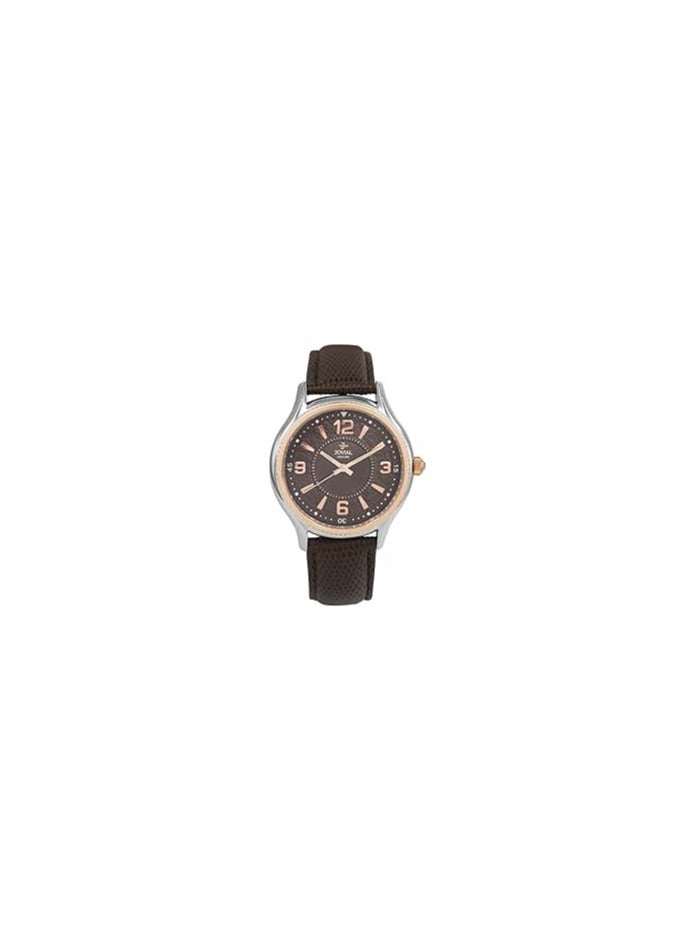 Jovial JOVIAL 5228GSLQ12E Men's Watch – Stylish Design, Stainless Steel Band 