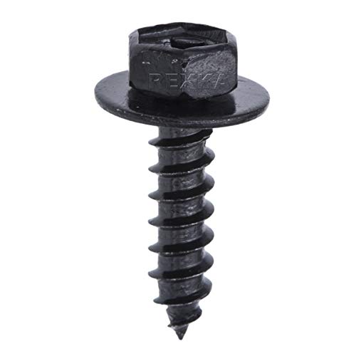 Rexka 20pcs M6.3 Front Fender Liner Daytime Run Lamp Screw Compatible with Mercedes-Benz 000000-001454 - Image 1