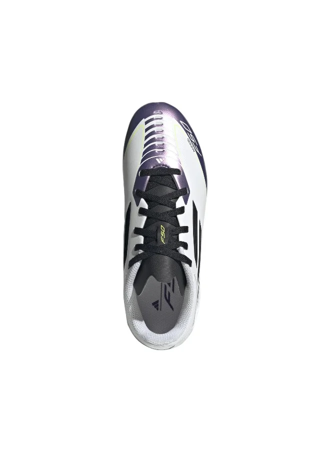 اديداس adidas F50 League Fg/Mg J Messi White Football Shoes 10K