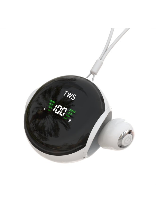 Wireless Sports Bluetooth Earphones Tws Dual Ear Invisible In Ear Sleep Mini Noise Cancelling Painless Call Earphones  - Image 1