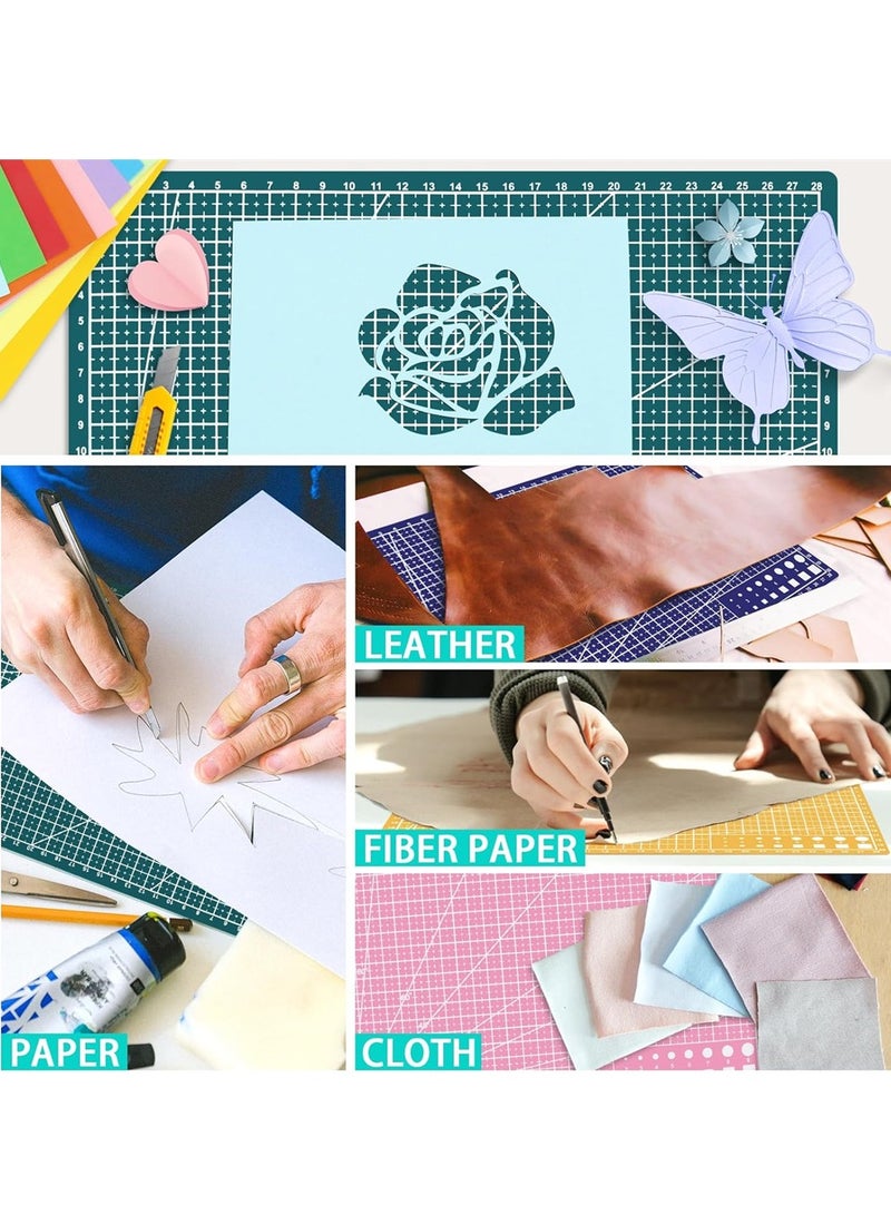 Zikra 5 Pack Cutting Mat for Cricut 9 x12 inch Cutting Mat for Cricut Art Hobby Craft Scrapbooking Stencil Sticky Mat for Craft Non-Porous and Anti-Slip Surface - Image 5