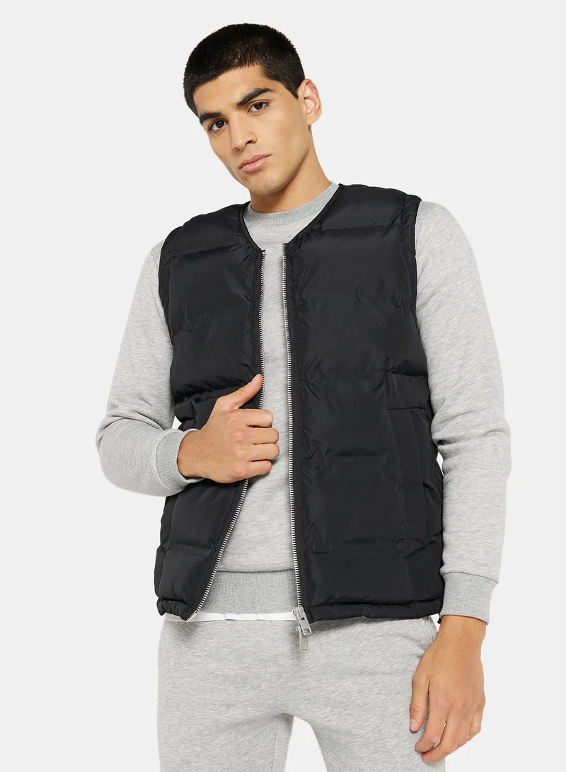 جاك اند جونز Essential Zip Through Gilet