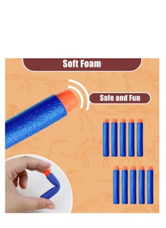 Excefore Dinosaur Shooting Toy Gun for Kids, Roaring Dinosaur Toys, Dinosaur Target with Score Record, with 10 Soft Foam Bullets, for Boys Girls  - Image 4