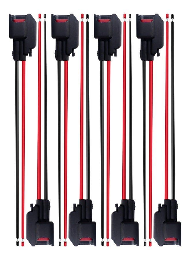 HiSport Fuel Injector ABS Sensor Wiring Harness S824 Connector Plug Wire EV6 Compatible with Ford Mustang F150 F250 Crown Victoria 8PCS - Image 2