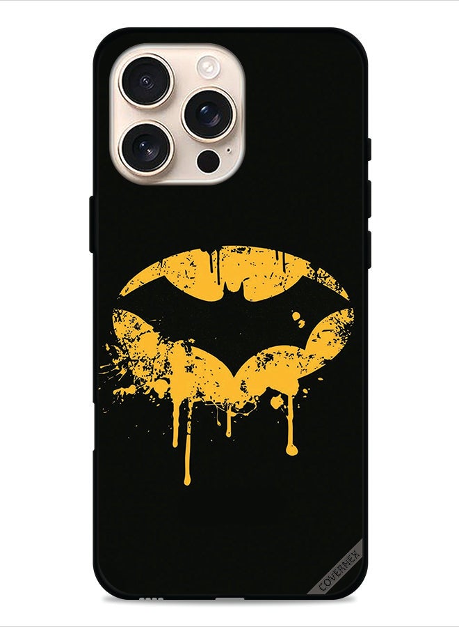 Covernex Apple iPhone 16 Pro Max Protective Case Cover Dripping Batman - Image 1