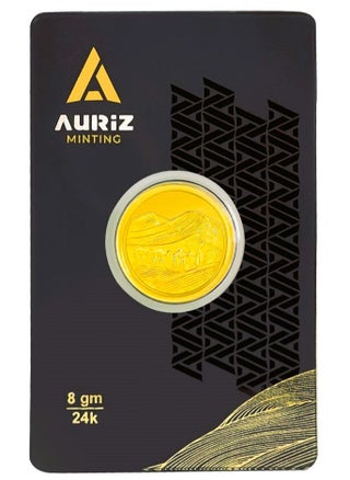 Rizan Jewellery - Auriz Minting 8Gm 24K Gold Coin - pzsku/Z849436AD285444F07DA8Z/45/_/1734870601/580e73cf-9f68-4cb9-807a-49e481993f6f