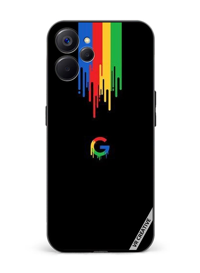 VR CREATIVE Protective Case Cover For Realme 10 5G Google Design Multicolour - Image 1