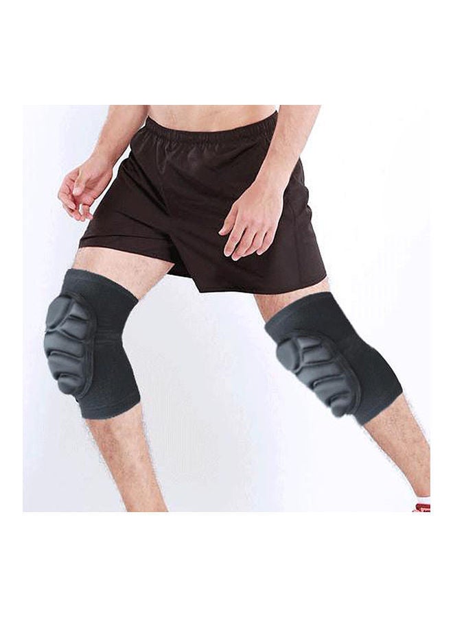 NIBEMINENT 1 Pair Adult Thickened Ski Knee Pads Sport Dance Running Skating Cushion Support 0.12kg - Image 2