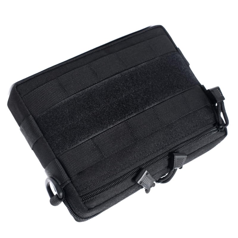 Outdoor Hiking Waist Bag For Camping Travel Phone Keys Gadgets Black - Image 2