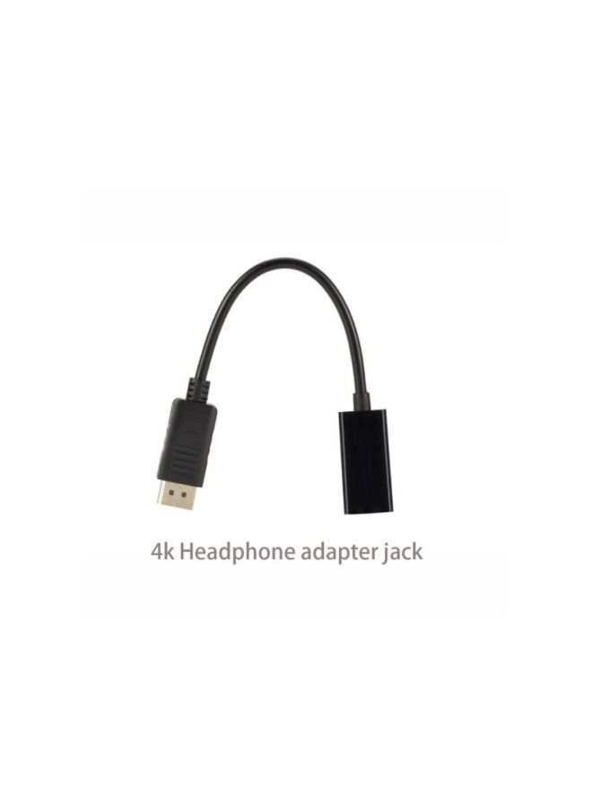 NIBEMINENT Display Port Male To HDMI Female Cable Converter Black  - Image 3