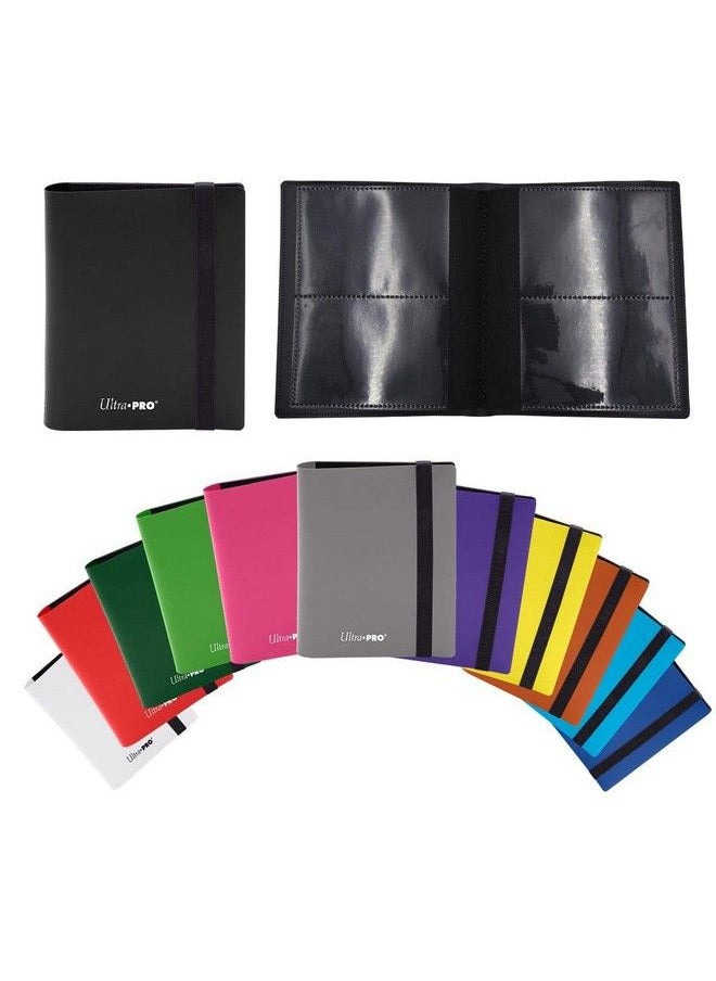 Ultra Pro E 15372 Eclipse 2 Pocket Pro Binder Hot Pink  - Image 3