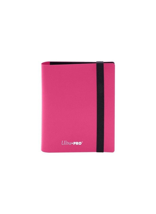 Ultra Pro E 15372 Eclipse 2 Pocket Pro Binder Hot Pink  - Image 1