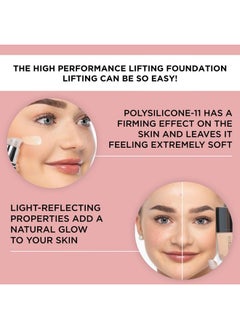 ARTDECO ARTDECO High Performance Lifting Foundation - reflecting beige N°10 - reduces wrinkles for firmer skin & soft matte finish - vegan makeup - Liquid foundation with hyaluron - 1.05 Fl Oz  - Image 3