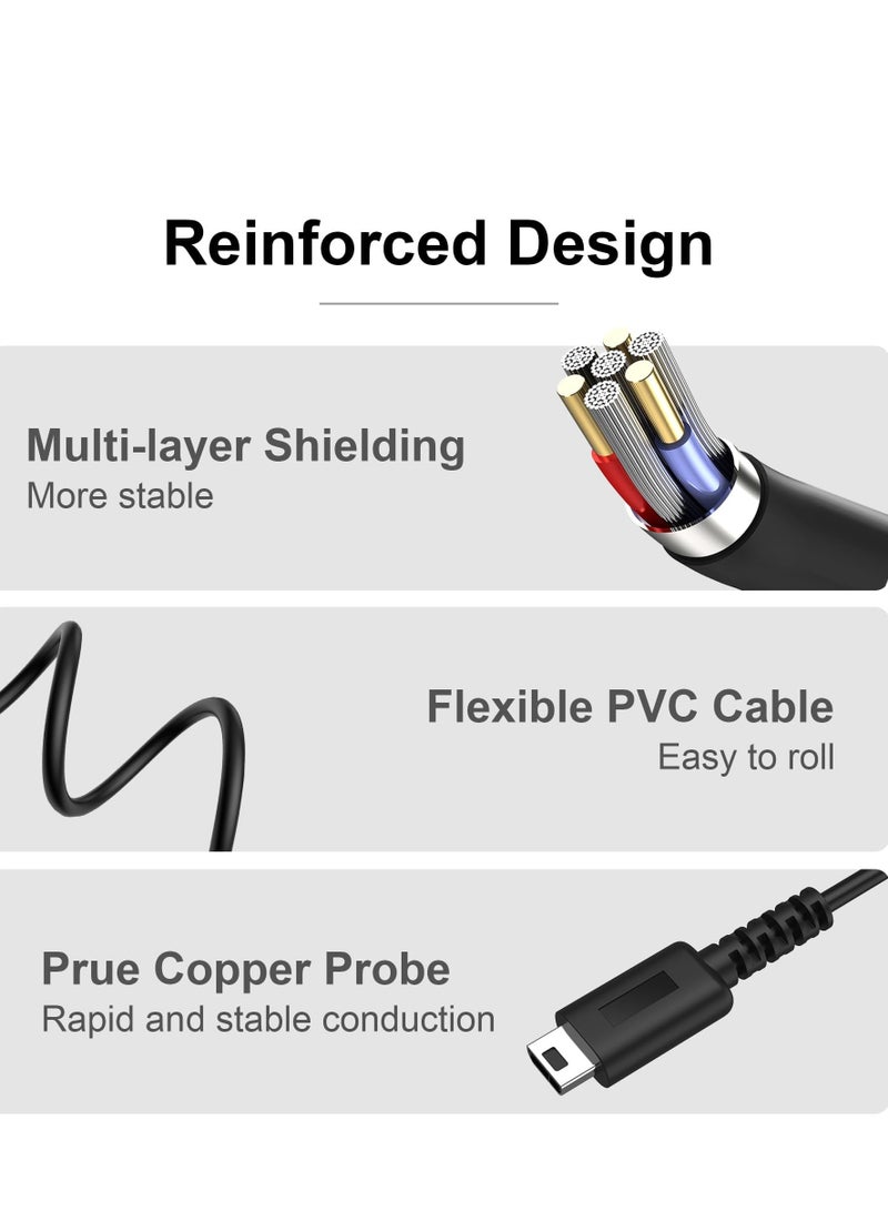 DS Lite USB Charger Cable/Power Charging Cord Compatible with Nintendo DS Lite/NDSL (120CM)  - Image 4