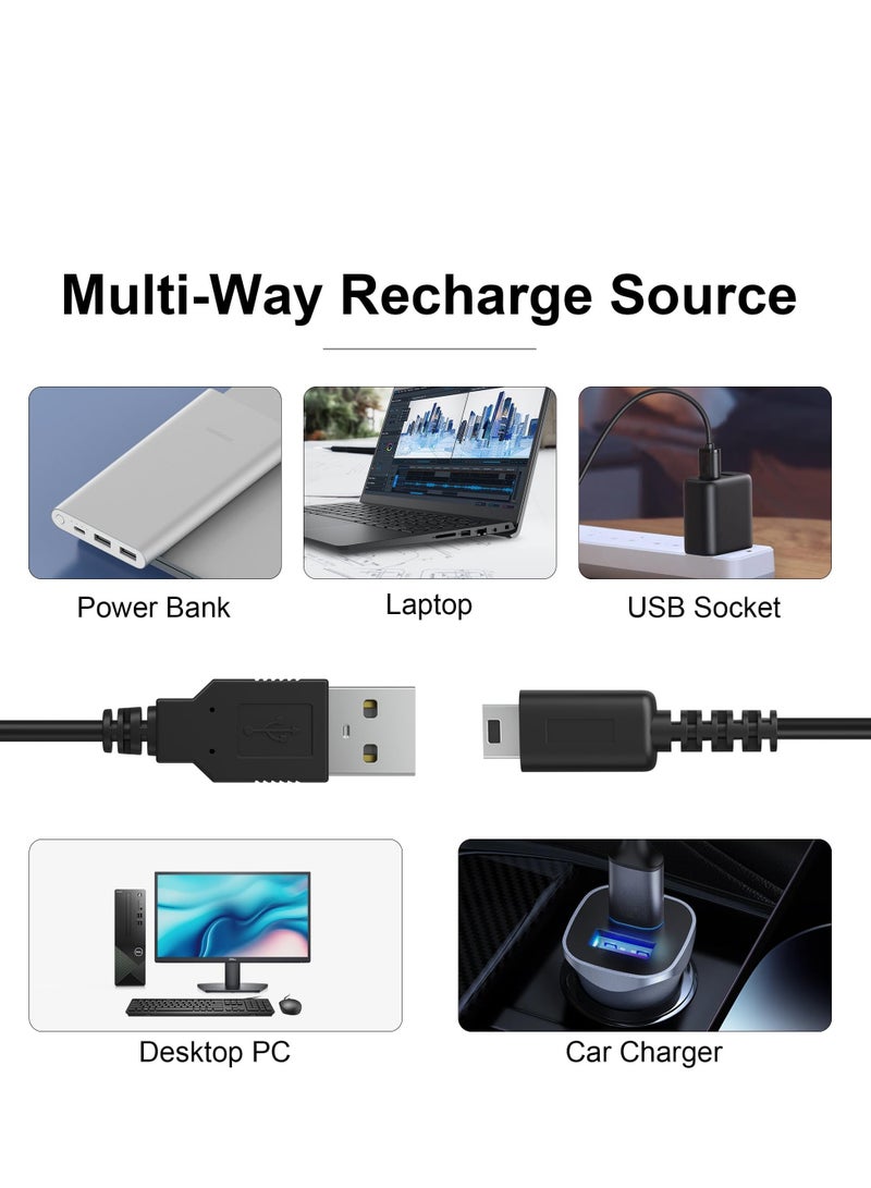 DS Lite USB Charger Cable/Power Charging Cord Compatible with Nintendo DS Lite/NDSL (120CM)  - Image 2