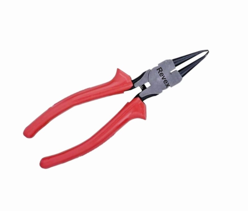 REVEX Circlip Pliers (Internal Straight Bent) with Sleeve 7 Inch – Durable Hand Tool for Retaining Rings, Snap Rings & Circlips - Image 1