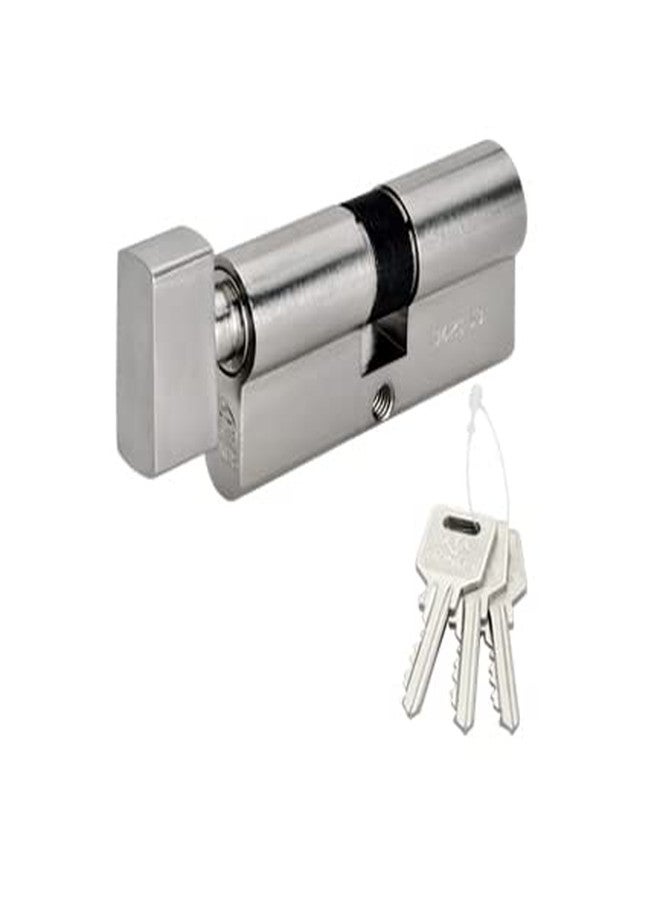 Bonus SST :- 44 Mortice Lock Set (60mm One Side Key, Brush Chrome) - Image 3